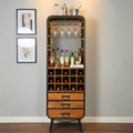 Handcrafted Deccan Château Teak Bar Console